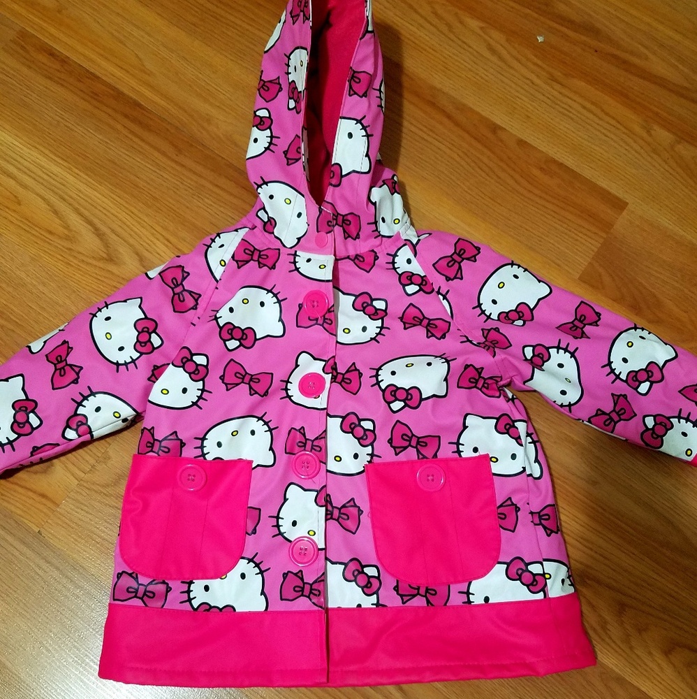 Hello kitty raincoat